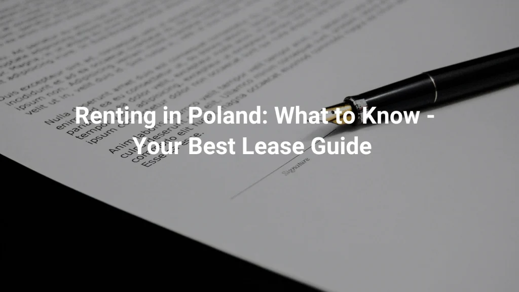 Ready to Secure Your Polish Home Away from Home?