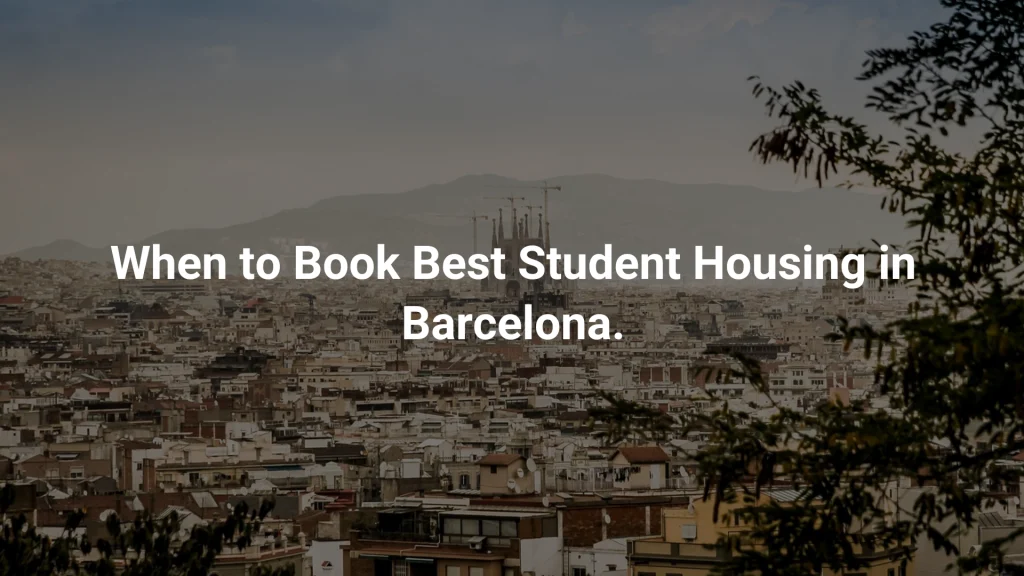 Student Housing in Barcelona